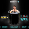 ICEBLOX Portable Ice Bath Tub for Ultimate Recovery